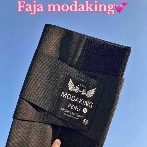 FAJA MODA K. RELOJ DE ARENA S NEGRO