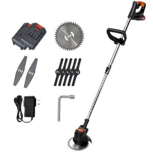 CORTA CESPED ELECTRICO 2 BATERIAS DE 48V 2 DISCOS (10 UND X CAJA) 8888