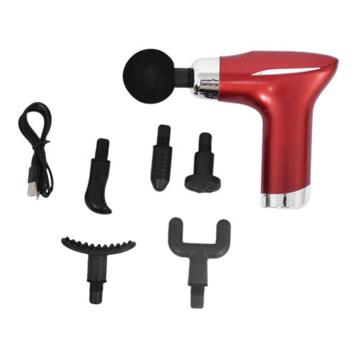 PISTOLA D/MASAJE CORPORAL ROJA