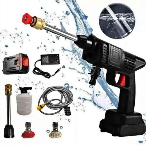 Hidrolavadora con 2 baterías