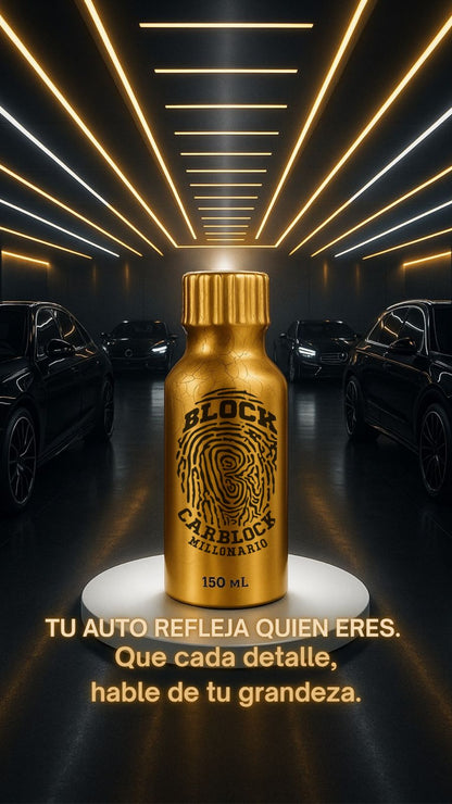 CARBLOCK (BODEGA E) PERFUME PARA AUTO AROMA MILLONARIO
